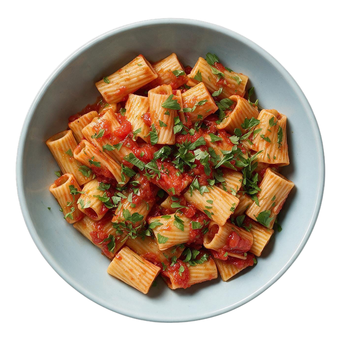 Red Rigatoni Pasta